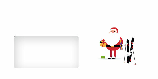 Briefkuvert mit Fenster, Nikolaus