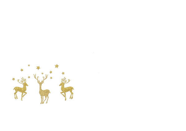 Kuvert  Goldene Hirsche
