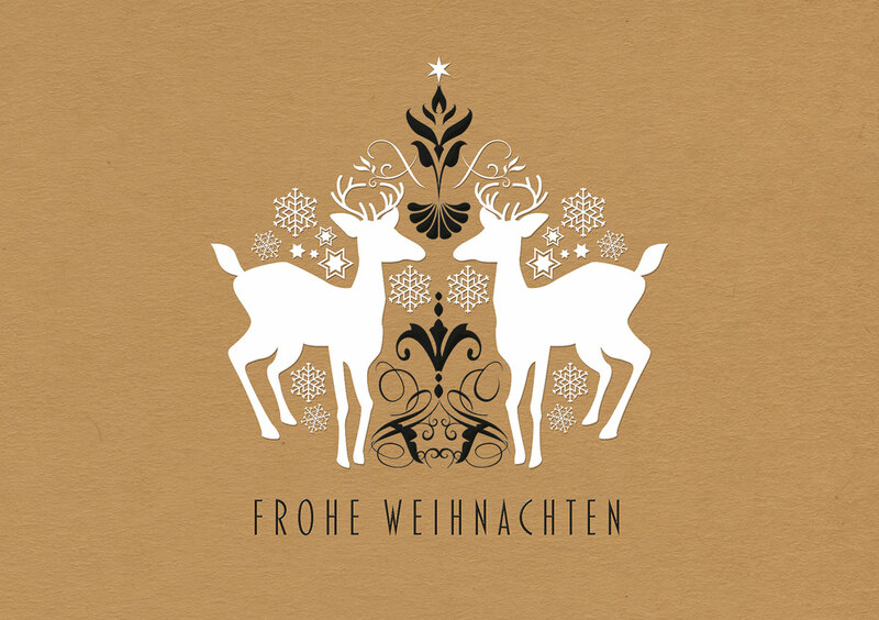 Zwei Rehe