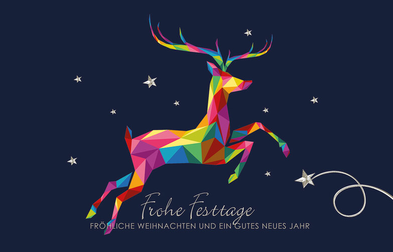 Weihnachtskarte: Fantastic