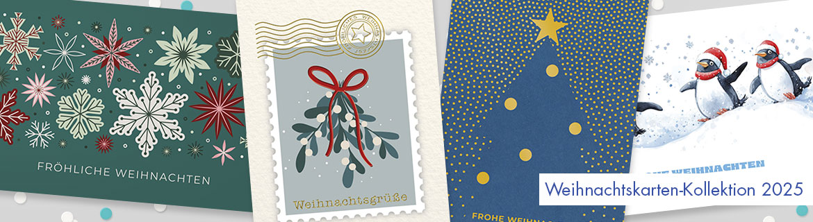 Weihnachtskarten-Kollektion 2025